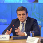 На пресс-конференции 11 марта руководитель Росрыболовства Илья ШЕСТАКОВ рассказал о положительной тенденции по импортозамещению. Фото пресс-службы Росрыболовства