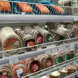 Рыбная продукция в сахалинском супермаркете