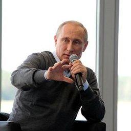 Владимир ПУТИН на Всероссийском молодежном форуме «Селигер-2014». Фото пресс-службы Президента РФ.